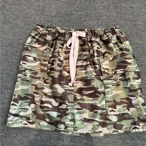 Camouflage express women’s Print Women's Skirt small skirt trending